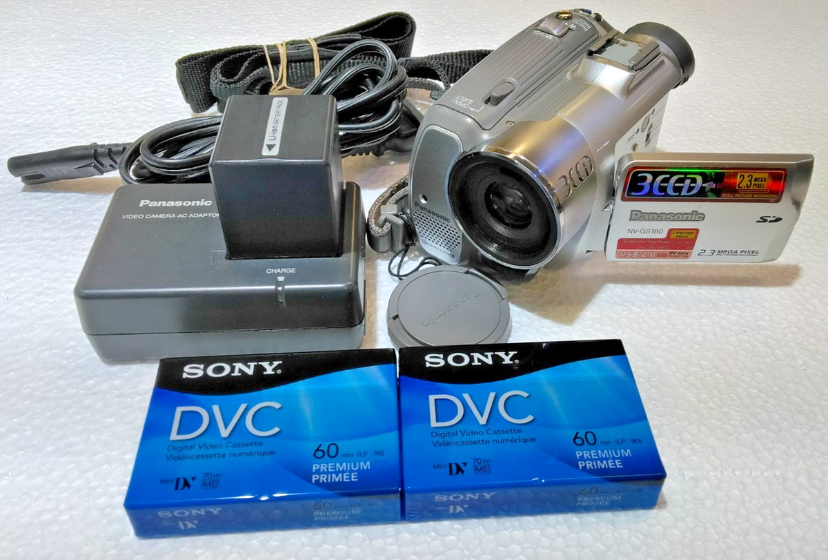 Panasonic NV-GS180 Mini DV Camcorder for sale online | eBay