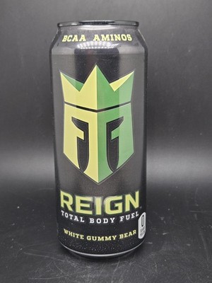 Reign White Gummy Bear 473 ML USA SKU 1020 N AG 1 x Volle Dose 