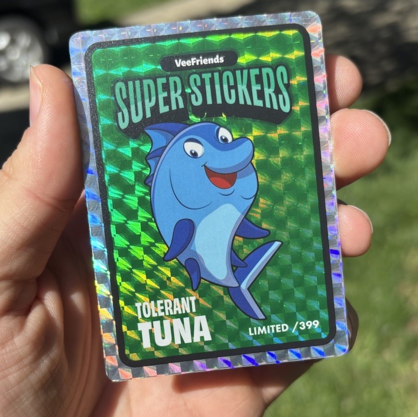 PSAマガジン super stickers TOLERANT TUNA/55 Veefriends Super