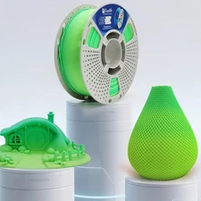 PLA+Matte Green 3D Printer Material Filament 1.1kg Roll 3D Printing Filament