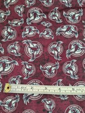Manly Sea Eagle Fabric  1m x 1.4m 100% Cotton Warringah
