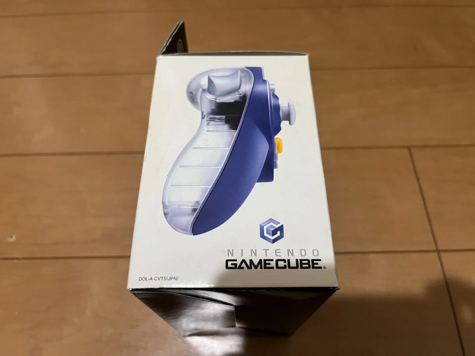 Nintendo GameCube Controller DOL-003 Violet & Clear Color with BOX - Image 3 of 4