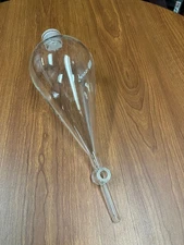 Kimax Kimble Pyrex glass 29048-F 1000 ml Separatory Funnel. New - Open Box