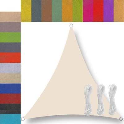 Sonnensegel 1,6 x 1,6 m Dreieckig UV-Schutz Balkon Überdachung