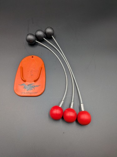 (3) REDA Motorcycle Helmet Locks & Kickstand Pad