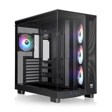 View 380 XL TG ARGB; 4x120mm ARGB Lite Fans Included; 360mm Radiator Support;...