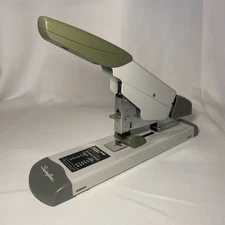 Swingline Heavy Duty Stapler 160 Sheet Capacity 39002 Taupe Gray Rear Load GUC