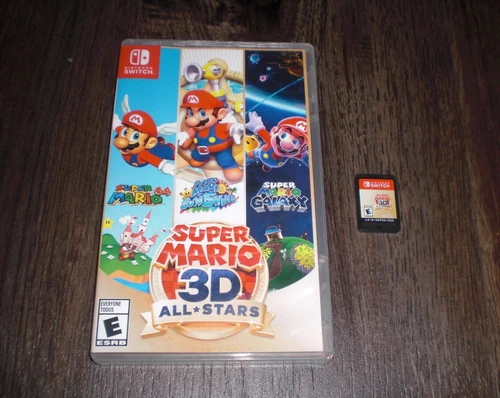Super Mario 3D All-Stars 4 Nintendo Switch Console System CIB COMPLETE US USA