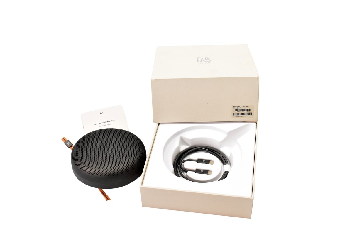 スピーカー・ウーファー Beosound A1 3rd Gen Warm Granite Bang & Olufsen Beosound A1 3rd Gen Warm Granite Portable Bluetooth