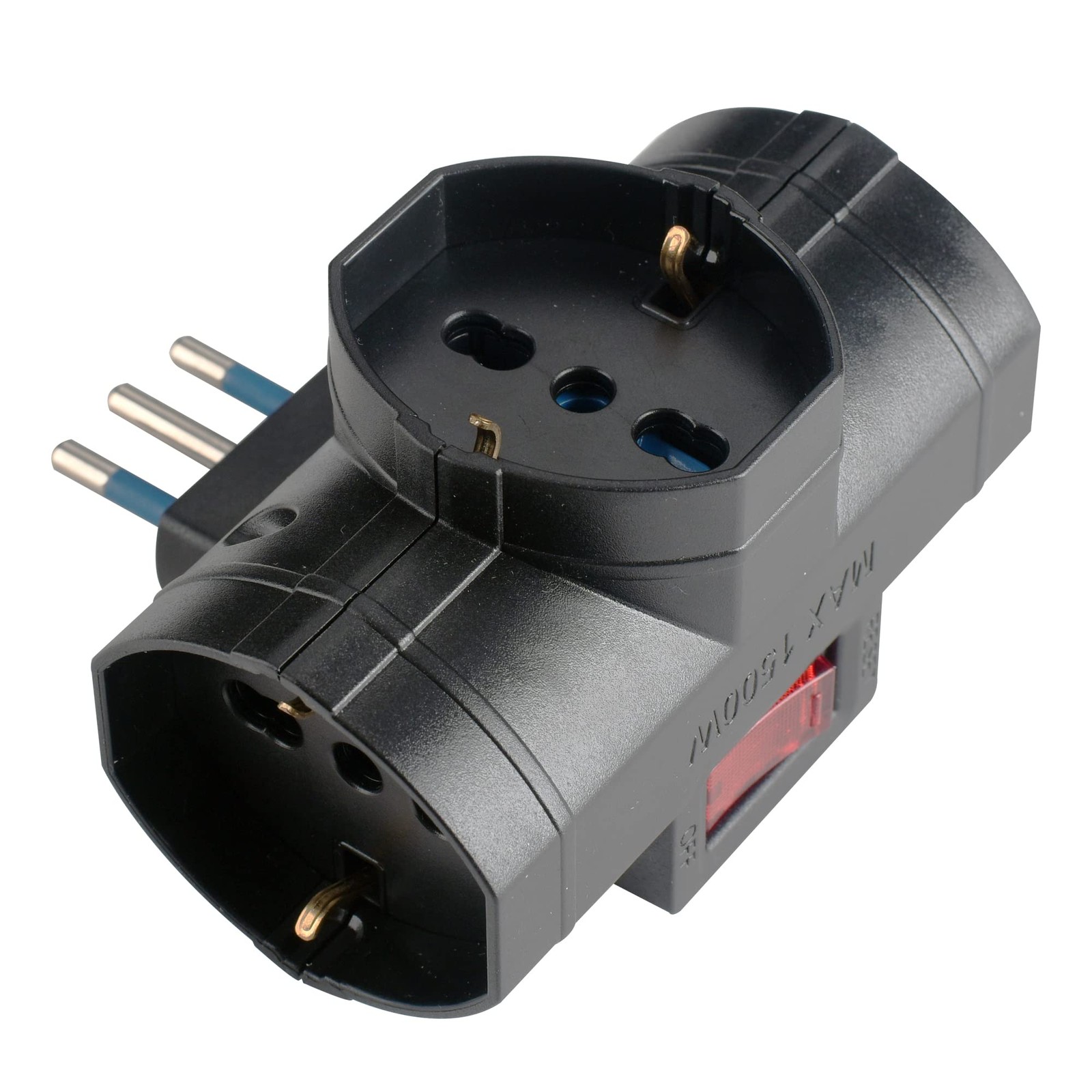 POLY POOL - PP2385.1X Adattatore Presa Multipla Multisize SalvaSpazio - Ada 9Q6B