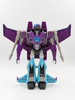 Transformers Cyberverse Slipstream Ultra Action Figure Complete 