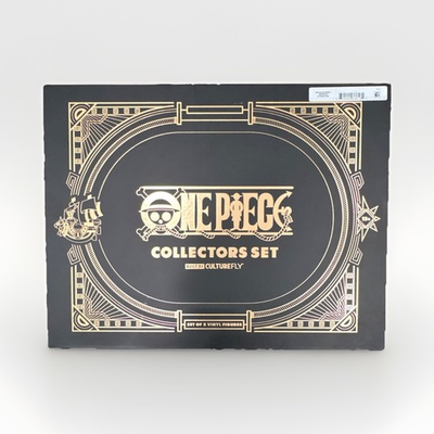 #ad CultureFly One Piece Boxed Vinyl Figure Collector Set of 5: Luffy Zoro Nami $88.95