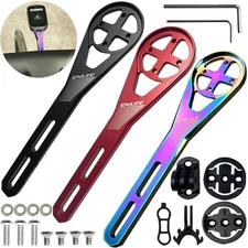 Bicycle Computer Metal Bracket Road Bike Handlebar Camera Extension Lights Stand