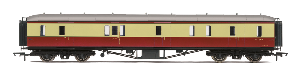 Hornby R4404B BR 63ft Hawksworth Passenger Brake Coach W829W OO Gauge