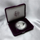 1992-S American Silver Eagle .999 Silver Proof OGP COA [d4]