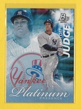 Aaron JUDGE (NYY) - 2017 Bowman Platinum PRESENCE #PP-JJ - ROOKIE - NRMT/MT