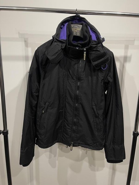 Women Superdry Jacket Black M