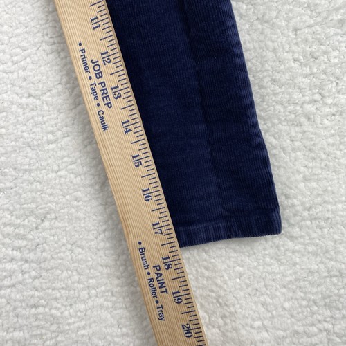 POLO RALPH LAUREN Corduroy Pants Boys 4T Navy Blue Adjustable Waist Preppy Pony - Picture 8 of 10