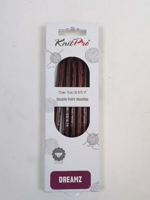 KnitPro Dreamz Double Pointed Needles 6 in. (15cm) US 10.75 (7.00mm)