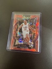 2024-25 Panini Select - Concourse Jaylon Tyson #77 Red Cracked Ice Prizm (RC)