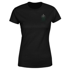 Harry Potter OmbrÃ© Slytherin Sigil Women's T-Shirt - Black