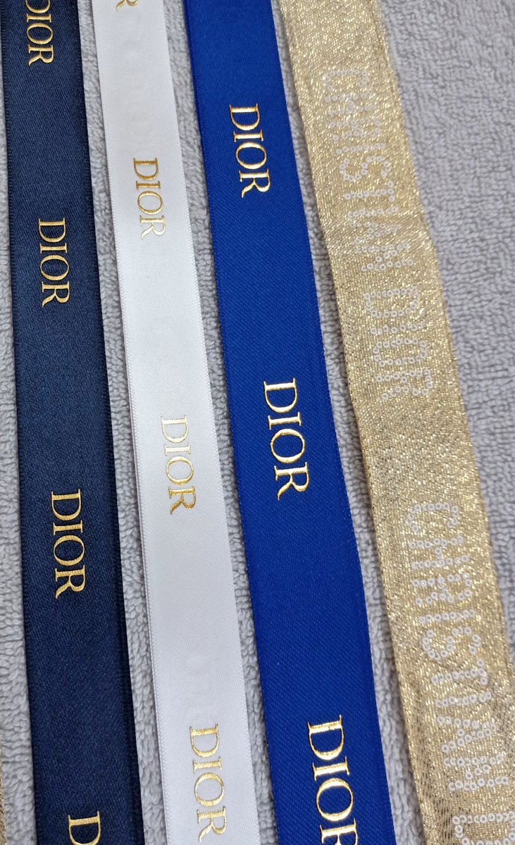 AUTHENTIC DIOR LOVERS Designer Ribbon ~ 4 yards~ | eBay