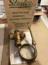 NOS STERLING STERLCO R-152-F TEMPERATURE CONTROL VALVE 55-95 TEMP RANGE 1” [9103