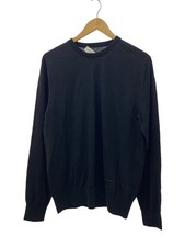 Alexander McQueen Lightweight Knit Sweater, Large, Cotton, Black