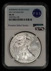 2017-W 1 oz Silver American Eagle Burnished - NGC MS 70 - SKU-E3663
