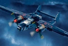 Brickmania LEGO Black Widow Aircraft 1:35 Scale Model Set (Smoke/Pet Free)