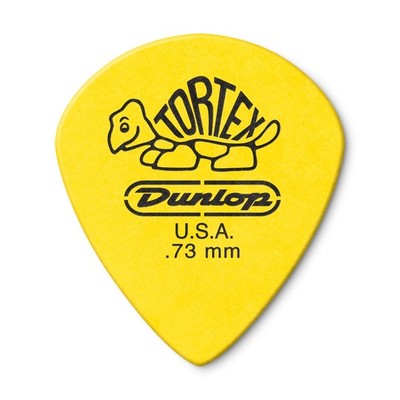 12 Pack Yellow Tortex Jazz III XL Guitar Picks 0.73mm Best for Speed and Arti...