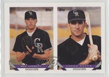 1993 Topps Future Stars of the Colorado Rockies Jason Bates Neil Garrett l7y