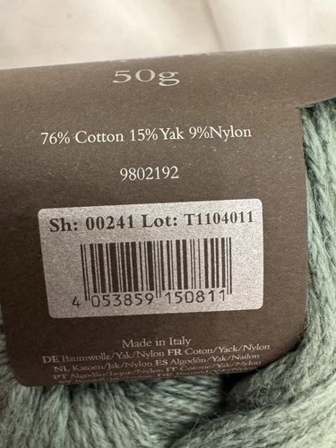 Premium Destash Lot: 16 Skeins of Rowan Softyak DK Yarn in "Lawn" image 2