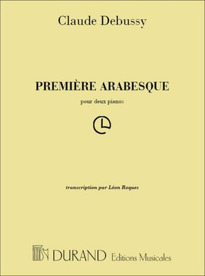 Première Arabesque - Pour Deux Pianos Claude Debussy Score Piano Duet Editions D