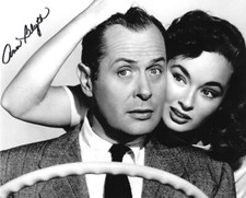 * ANN BLYTH * signed 8x10 photo * ONCE MORE, MY DARLING * COA * 1