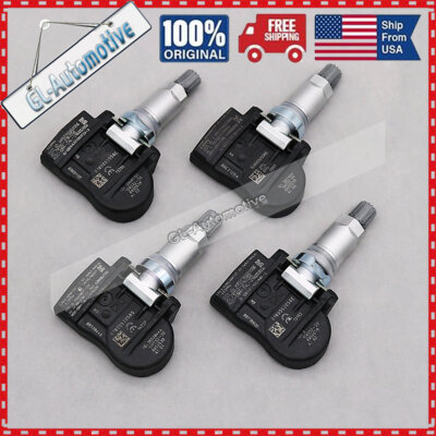 Set Of 4 TPMS Tire Pressure Sensors For BMW 3 & 4 Series 328i 335i M3 M4 2007-2023