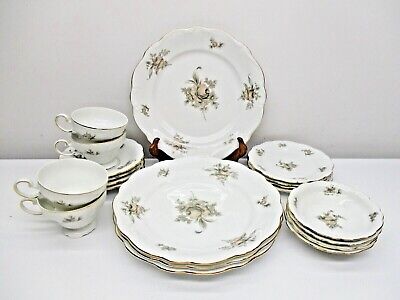 Johann Haviland Bavaria Germany Sepia Rose China Johann Haviland Bavaria Germany Sepia Rose China