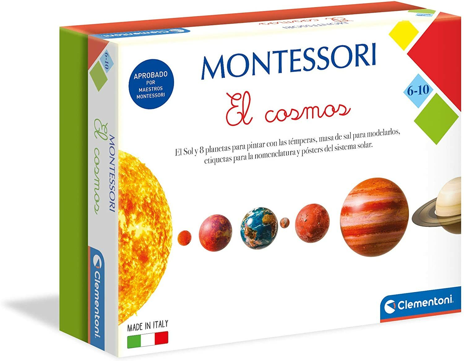 Развивающая игрушка Clementoni Montessori, разноцветная 55397