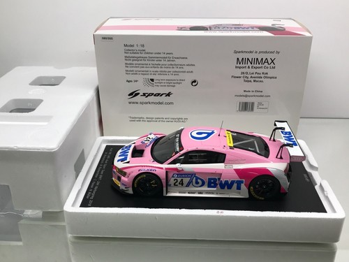 SPARK 18SG030 AUDI R8 LMS BWT NURBURGRING NBR 24H 2018 #24 -1:18- FAIR IN BOX - Imagen 5 de 16