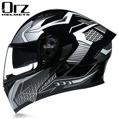 Bluetooth Flip Up Motorcycle Helmet ATV Full Face Dual Lens Dirt Bike Helmet DOT - Picture 44 of 82