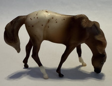 Breyer Reeves Chestnut Leopard Appaloosa Grazing Mare Plastic