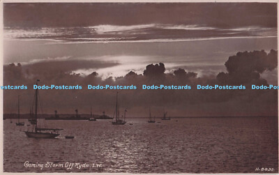 R700484 I.W. Coming Storm Off Ryde. W. J. Nigh. Echtfoto Serie