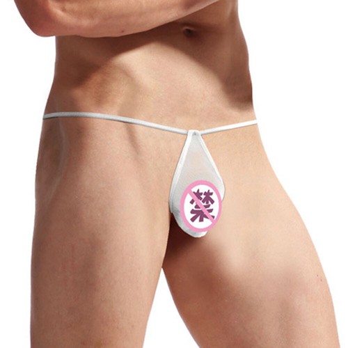 Sexy Mens Spandex G-string Micro Thong Pouch Briefs Bikini T-Back Underwear╮ ☥ - Afbeelding 10 van 18