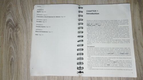 Sinclair Zx Spectrum BASIC users manual in English language ... - Picture 3 of 6