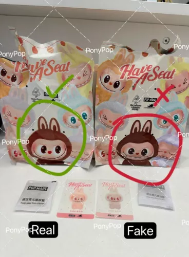 Authentische Pop Mart Labubu die Monster "Have a Seat" Vinyl Anhänger Figur versiegelt - Bild 8 von 24