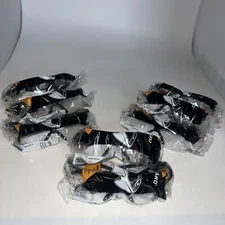 KLEENGUARD NEMESIS BLACK FRAME SAFETY GLASSES WORK CLEAR LENS 25676 (9 PAIR)