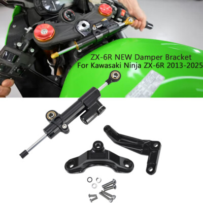 For Kawasaki Ninja ZX-6R 2013-2025 Damper Bracket ZX-6R Steering