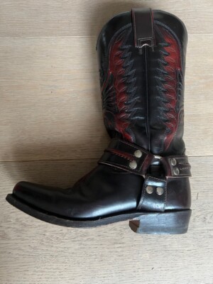 Sendra Damen Cowboy-Stiefel Leder Top Zustand