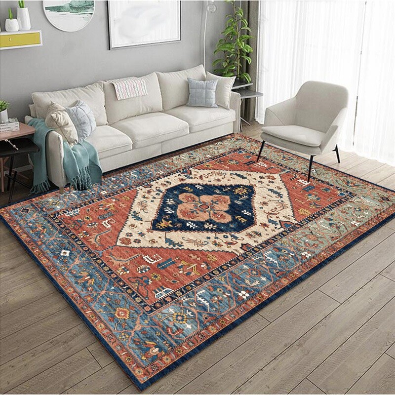Extra Large Traditional Rugs Non Slip Hallway Runner Bedroom Living