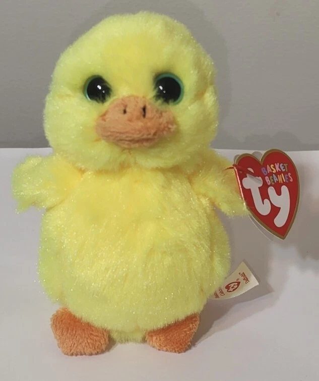 Yellow duck beanie baby sale